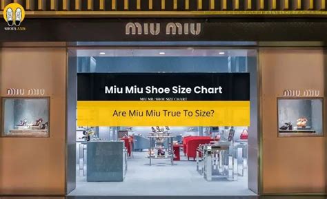 miu miu size guide|miumiu shoes size chart.